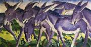 Franz Marc Donkey Frieze oil painting artist